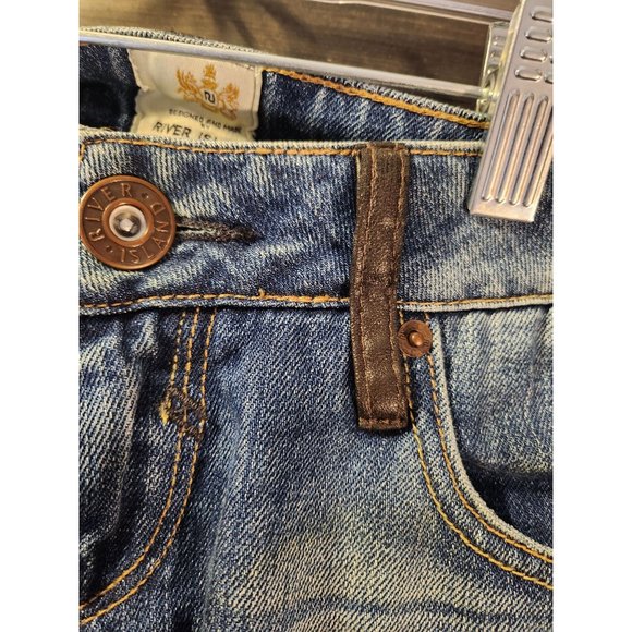 River Island Lowrise Denim Jeans Sz 4, Straight from the UK! - Picture 9 of 14